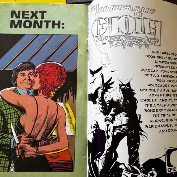 Hollywood Superstars #1 (Epic/Marvel, 1990), Checkmate #26 1990, Nexus #77 1991 - Picture 4 of 7